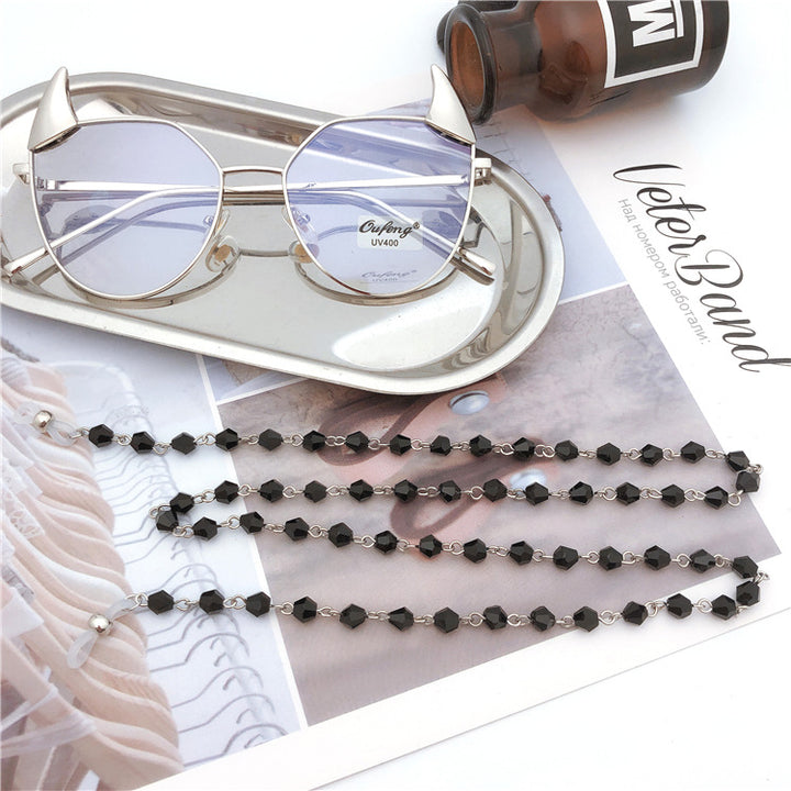 Beaded Eyewear Chain with Adjustable Length Kalsten
