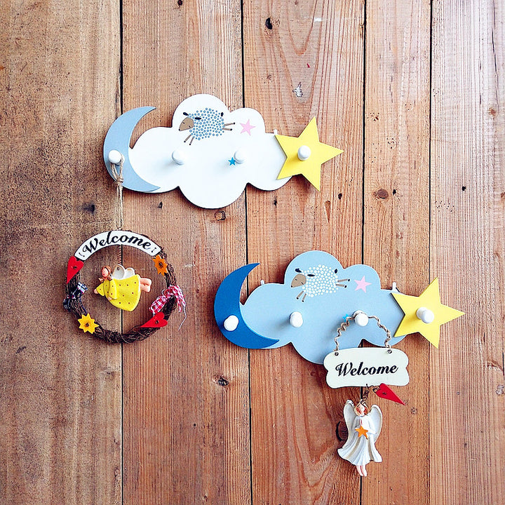 Wall-mounted Decorative Hooks