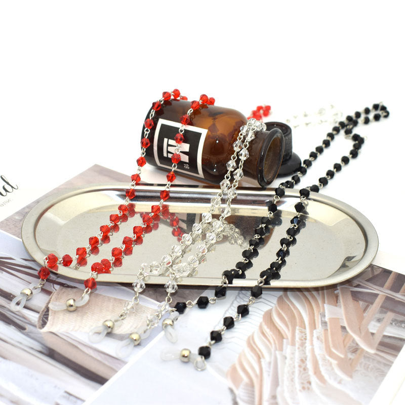 Beaded Eyewear Chain with Adjustable Length Kalsten