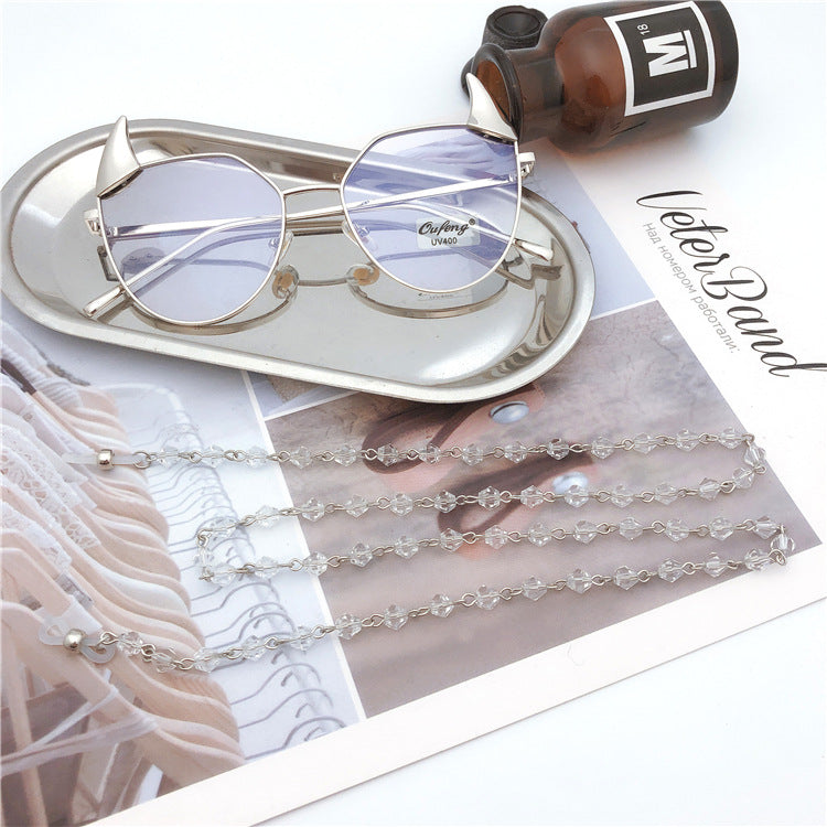Beaded Eyewear Chain with Adjustable Length Kalsten