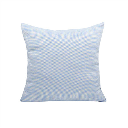 Square decorative pillow cover with micro-structured dot binding and concealed zipper Kalsten