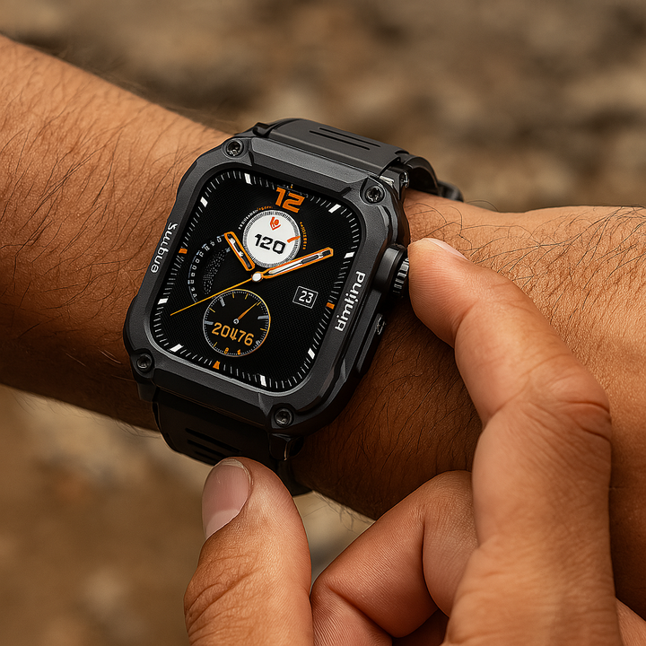 Outdoor Sports Smartwatch – Black Noxord