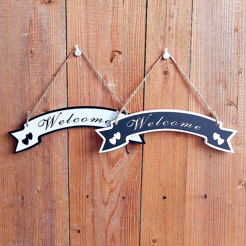Decorative Welcome Banner Board