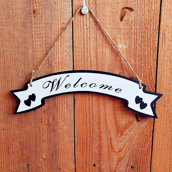 Decorative Welcome Banner Board