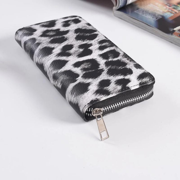 Classic Leopard Print Wallet for Women | Kalsten