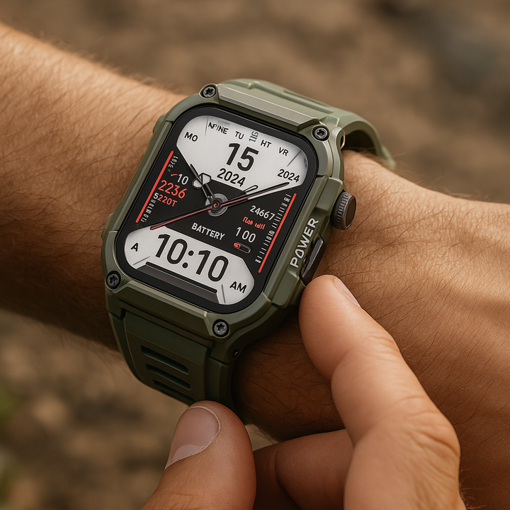 Outdoor Sports Smartwatch – Black Noxord