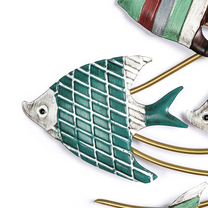 Decorative Metal Fish Wall Art Kalsten