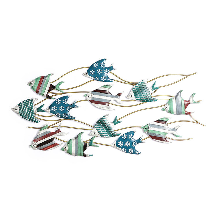 Decorative Metal Fish Wall Art Kalsten