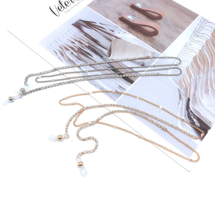 Deluxe Rhinestone Eyewear Chain Kalsten