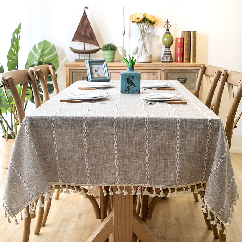 Elegant Home Decor Tablecloth