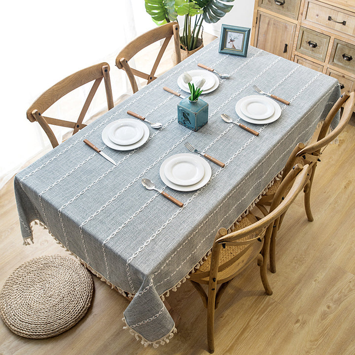 Elegant Home Decor Tablecloth