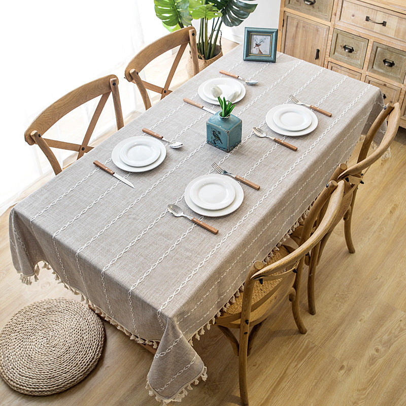 Elegant Home Decor Tablecloth