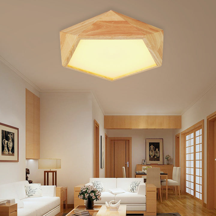 Modern Geometric Ceiling Light