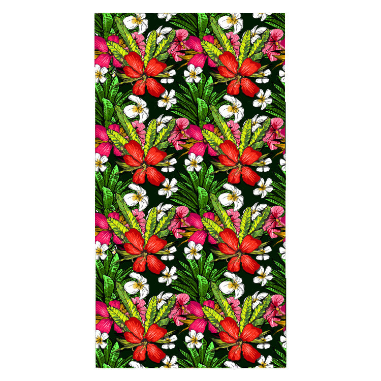 Beach towel with creative floral design Kalsten