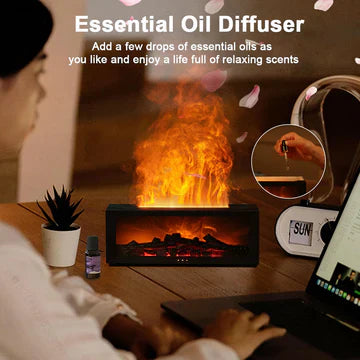 Flame Effect Aroma Diffuser