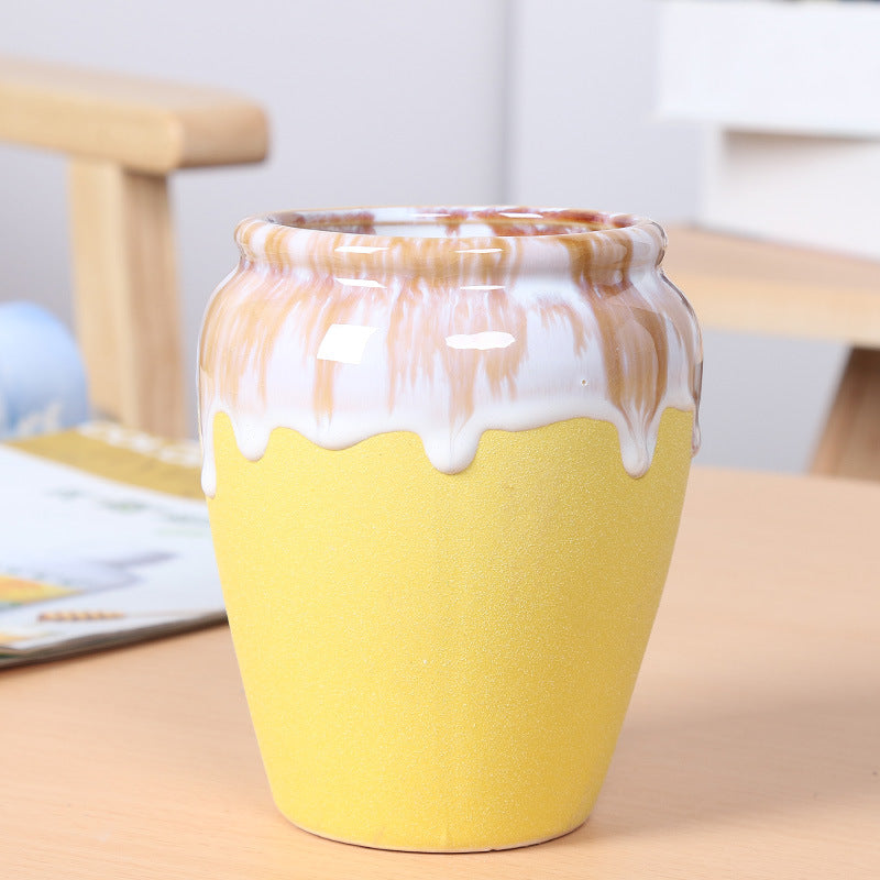 Artistic Ceramic Flower Pot Kalsten