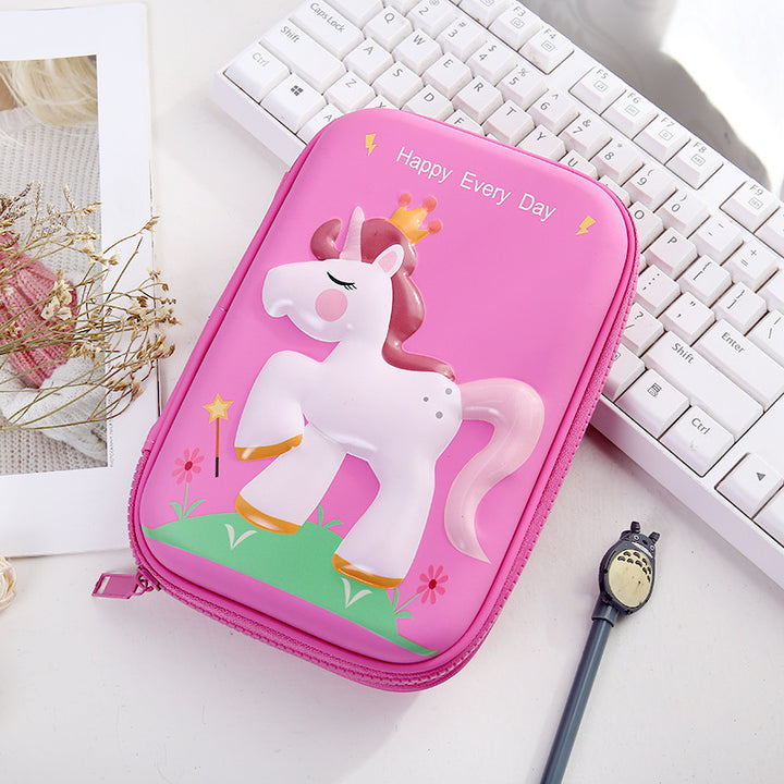Cute Unicorn Themed Pencil Organizer