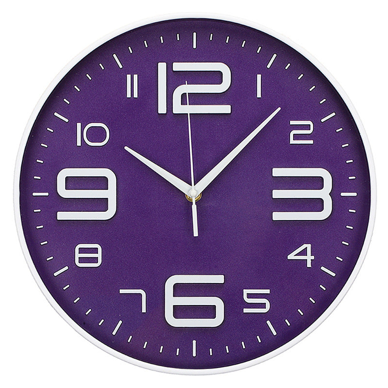 Wall clock with large dial and modern design Kalsten