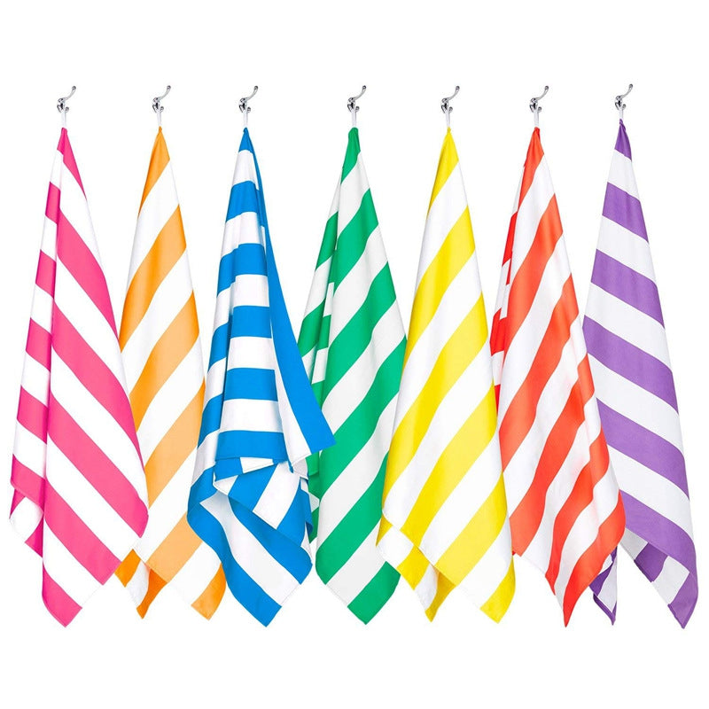 Beach towel with modern striped pattern Kalsten