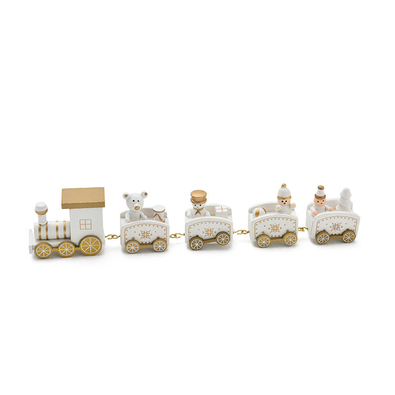 Christmas Train Decoration Figure Set