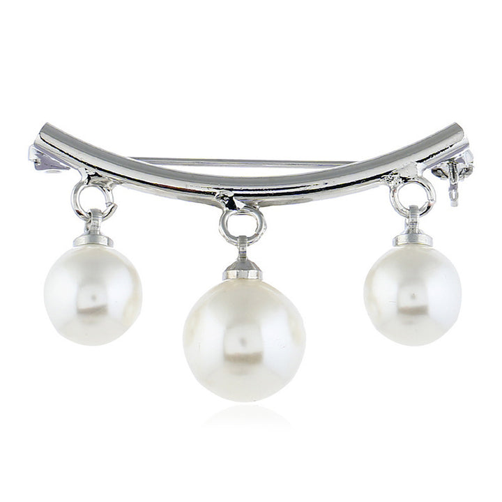 Elegant Pearl Drop Brooch Kalsten