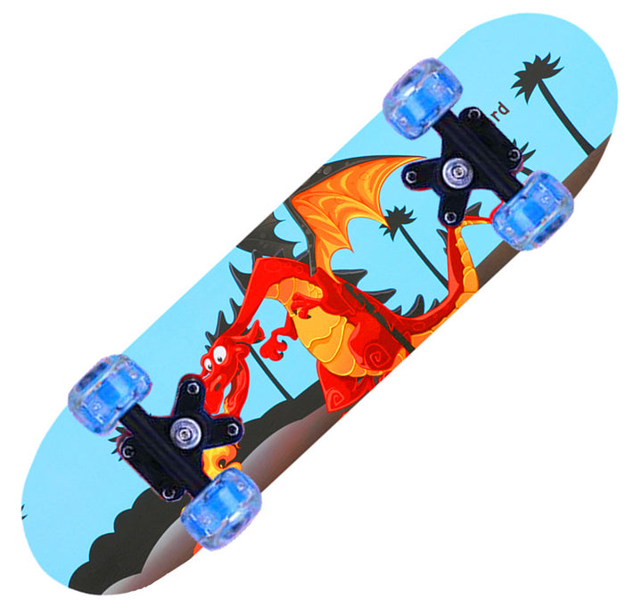 Shark-Themed Mini Skateboard Kalsten