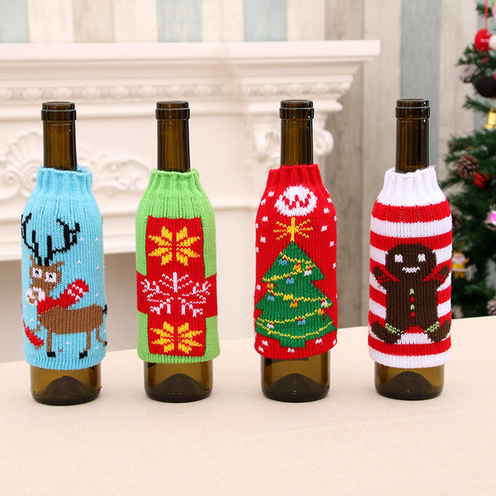 Decorative Wine Bottle Sweater Cover Kalsten