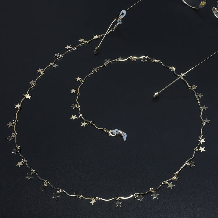 Star-Decorated Eyewear Chain Kalsten