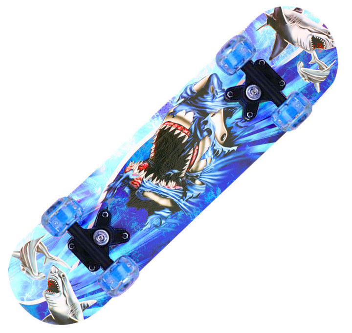 Shark-Themed Mini Skateboard Kalsten