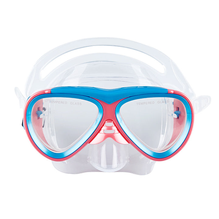 Diving mask with elastic adjustment and anti-fog technology Kalsten