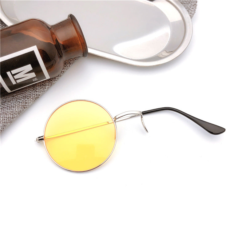Retro-Inspired Round Frame Glasses Kalsten