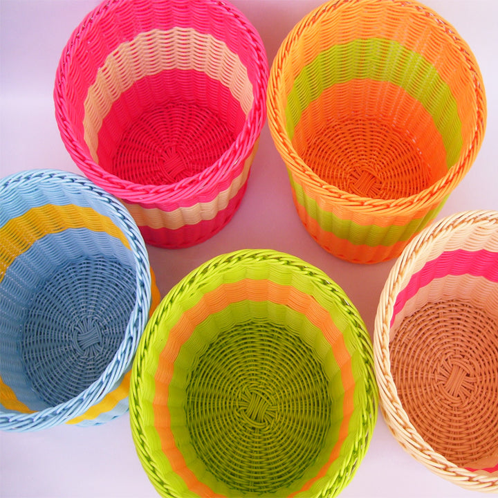Colorful Woven Storage Basket Kalsten
