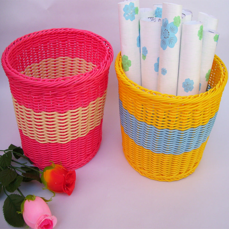 Colorful Woven Storage Basket Kalsten