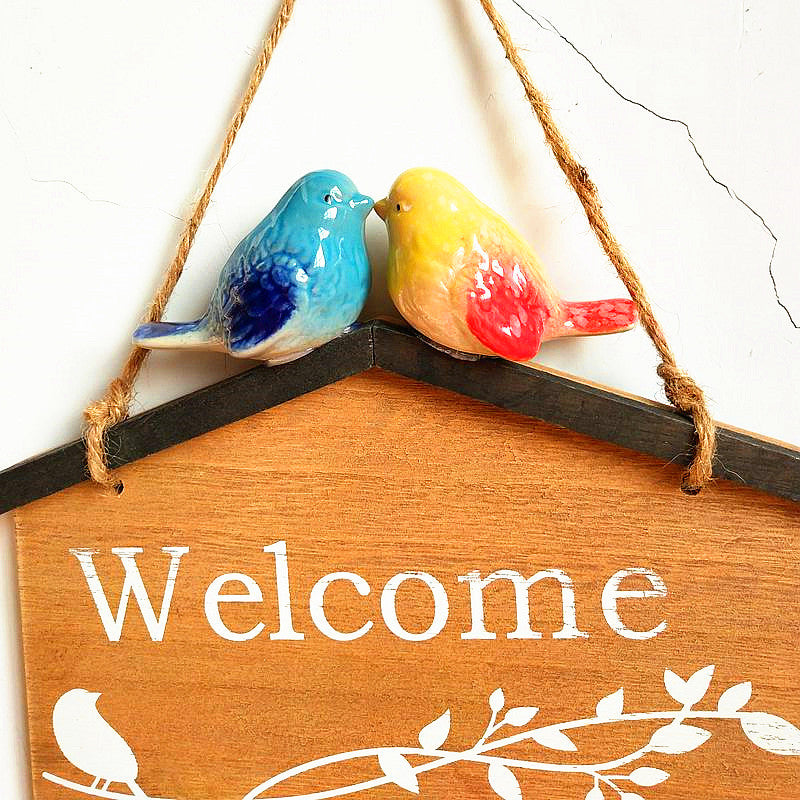 Rustic Welcome Home Plaque