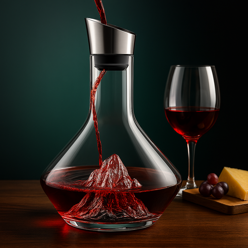 Modern Crystal Glass Carafe Noxord