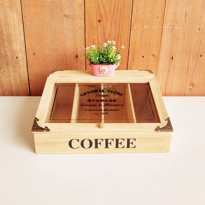 Decorative Coffee Storage Box