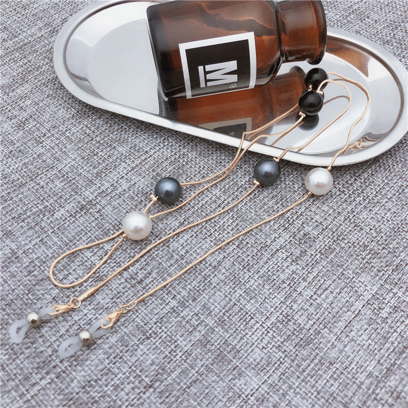 Elegant Bead-Accented Eyewear Chain Kalsten