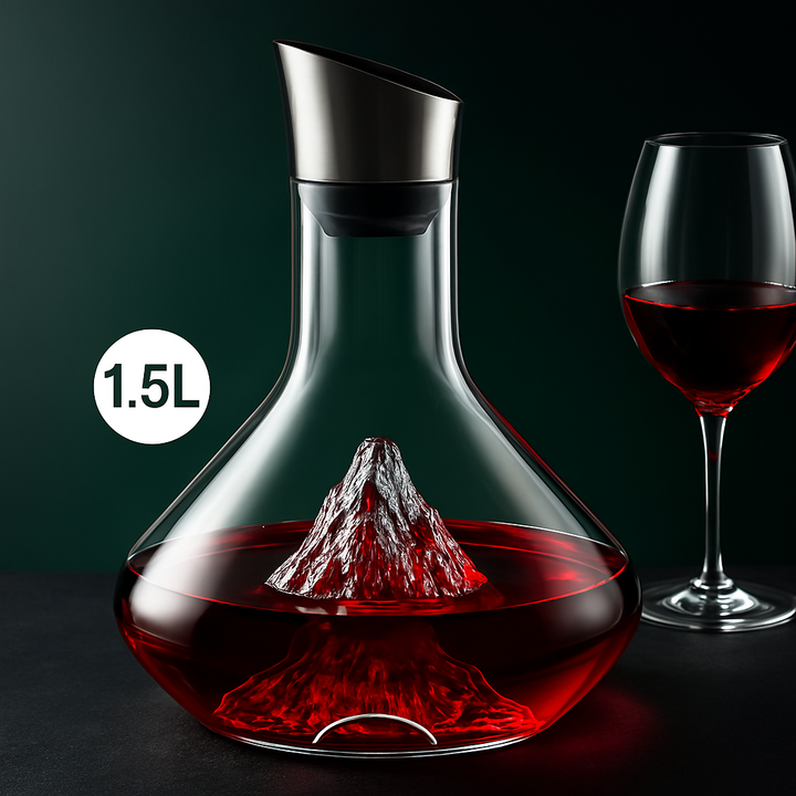 Modern Crystal Glass Carafe Noxord