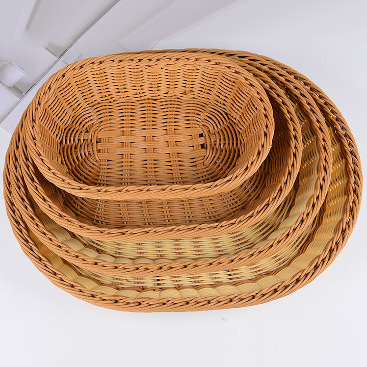 Decorative Woven Serving Basket Kalsten