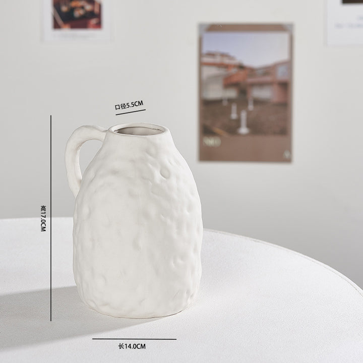 Woven Ceramic Water Pitcher