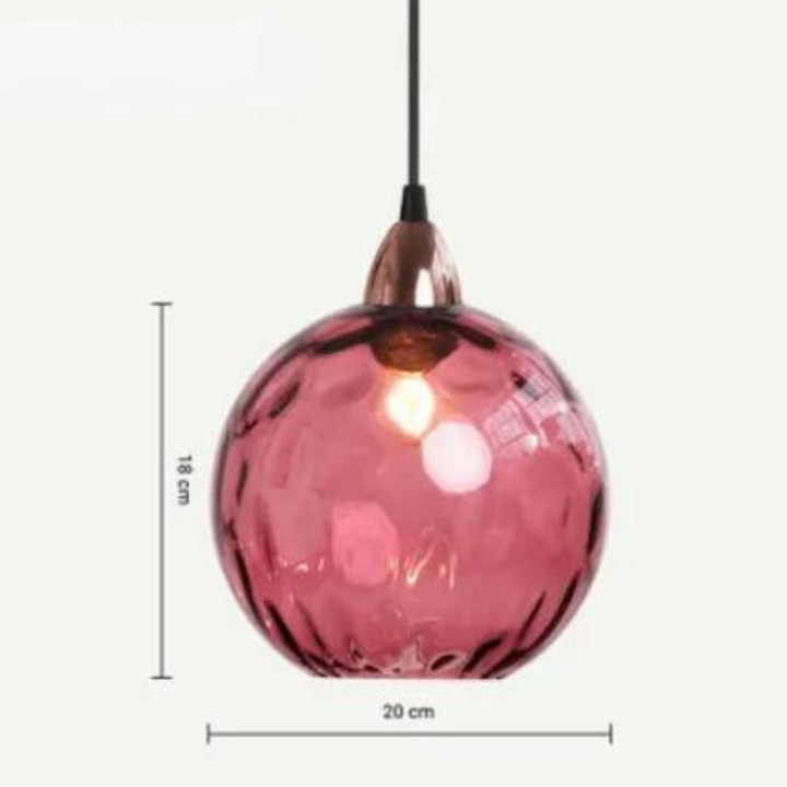 Elegant Glass Sphere Pendant Lamp for Luxury Interiors Noxord