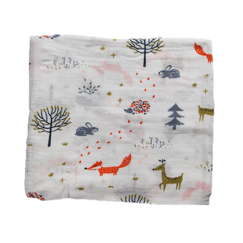 Soft Cotton Muslin Swaddle Blanket kalsten