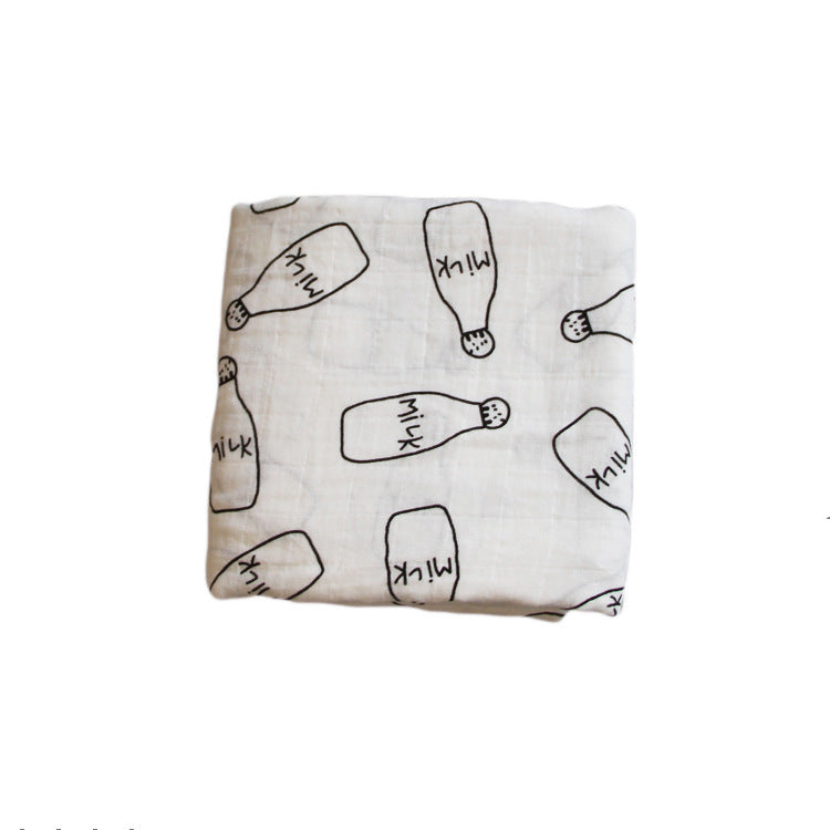 Soft Cotton Muslin Swaddle Blanket kalsten