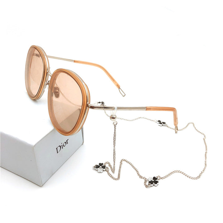Elegant Floral Charm Eyewear Chain Kalsten