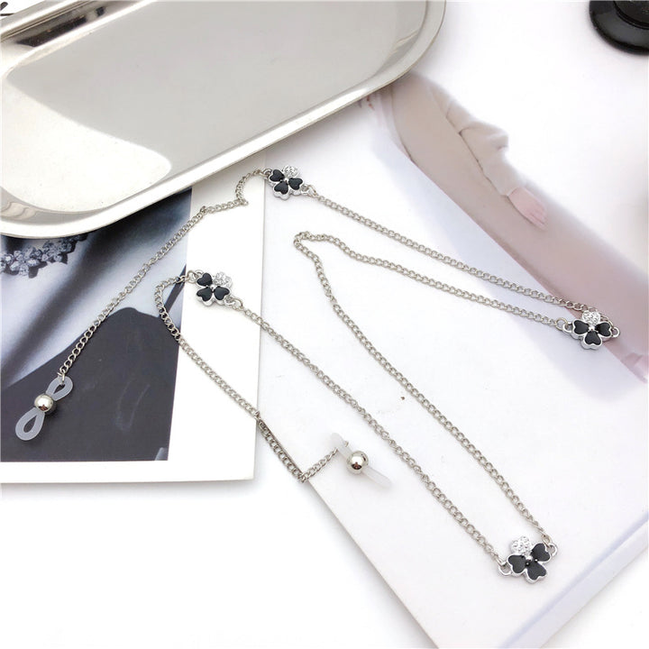 Elegant Floral Charm Eyewear Chain Kalsten