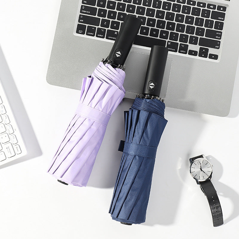 Women's Automatic Mini Folding Umbrella with UV Protection Kalsten