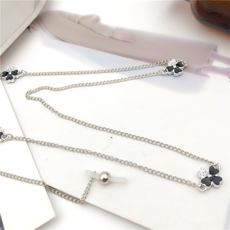 Elegant Floral Charm Eyewear Chain Kalsten