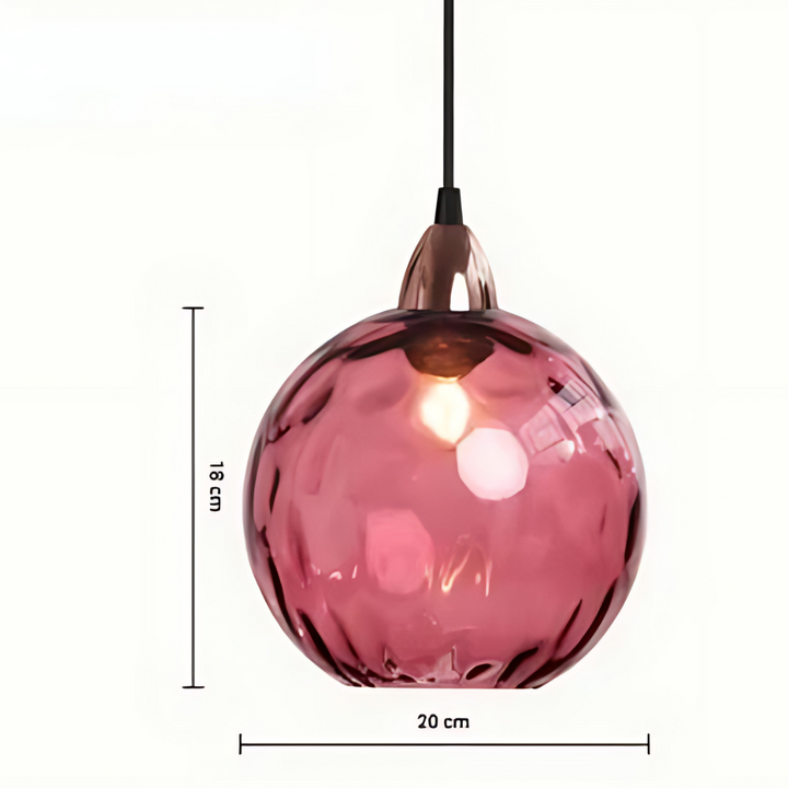 Elegant Glass Sphere Pendant Lamp for Luxury Interiors Noxord
