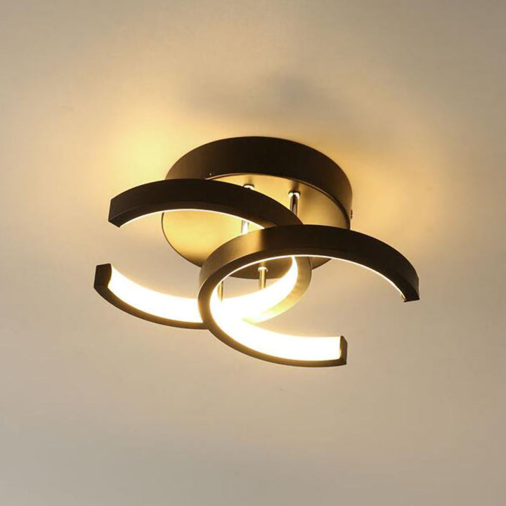 Black Metal LED Pendant Lamp Noxord