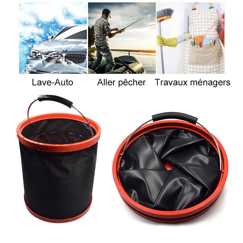 Portable Collapsible Bucket for Outdoor Fishing | Kalsten